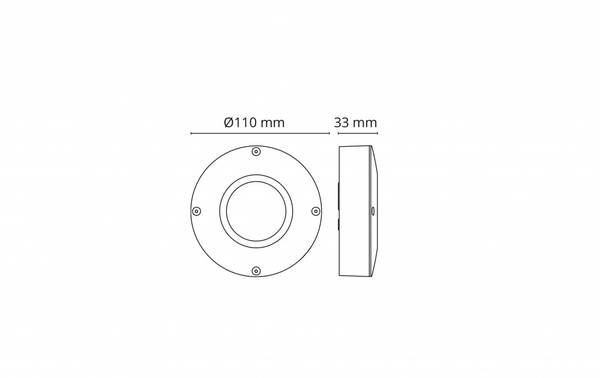 Callisto Sort 4W LED 2700K - 3100128